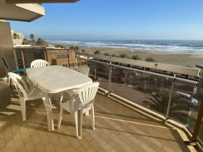 Appartement avec terrasse face à la mer, parking sécurisé, 2 pièces à Canet-Plage - FR-1-750-28